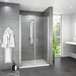 Sprchové dvere Limaya Line LYP2 1000x1958 mm, profil Brillant/sklo Transparent