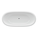Vstavaná vaňa IL BAGNO ALESSI 1780X820 mm, hliníkový rám, biela