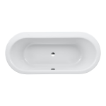 Oválna vaňa s konštrukciou Laufen SOLUTIONS 1700x750 mm, biela