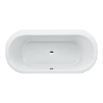 Oválna vaňa s konštrukciou Laufen SOLUTIONS 1900x900 mm, biela