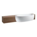 Hydromasážna polozápustná vaňa IL BAGNO ALESSI ONE, s polovičným panelom, biela