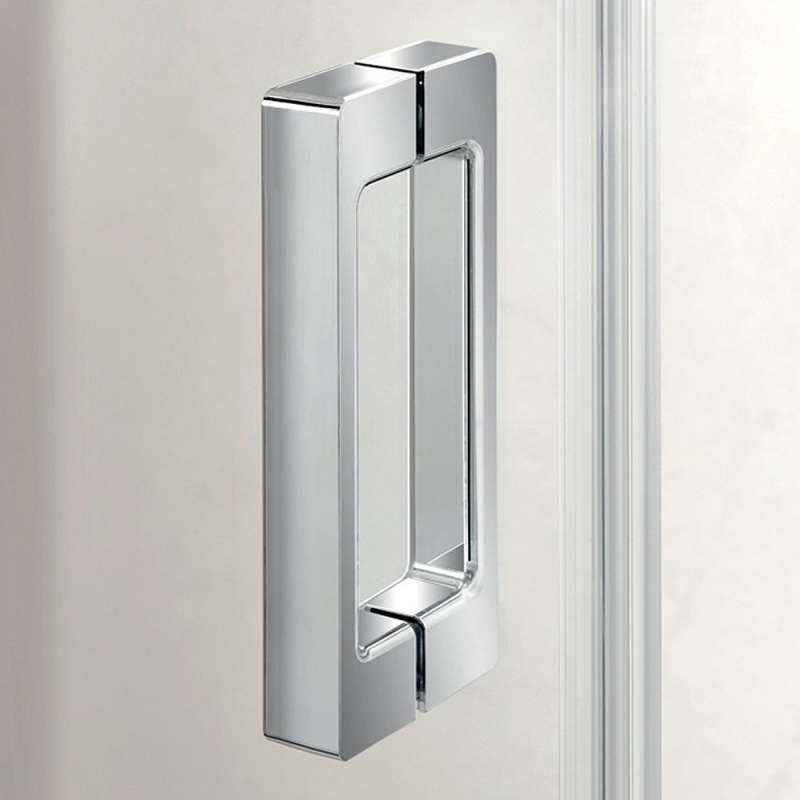 Jednokrídlové sprchové dvere CI PIV 1000/2000 mm, profil Brillant/Sklo Transparent