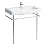 Umývadlo Laufen PRO S 850x465 mm, s 3 otvormi pre batériu, LCC biela