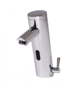 Automatická vodovodná batéria, lesklý chróm, DONNER AutoFlow 01