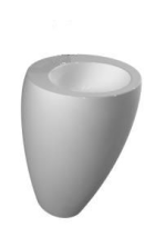 Ilbagnoalessi one umývadlo 52x53 BO