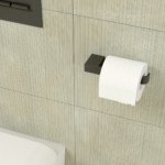 Nimco KIBO Držiak na toaletný papier, matná čierna