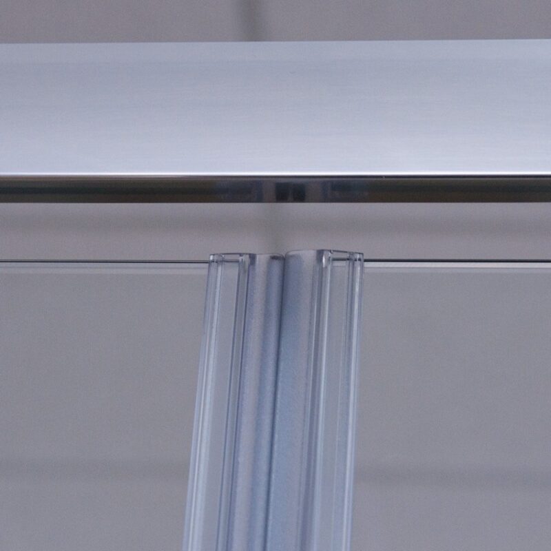 Štvrťkruhový sprchový kút LLR2 800/1900 mm, biela/sklo grape, 555-8000000-04-11