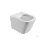 MEREO WC závesné kapotované 490x340x350 mm, Smart Flush RIMLESS, keramické, vr. sedátka CSS118S