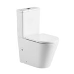 MEREO WC kombklozet, kapotovaný, Vario odpad/Smart Flush RIMLESS, vr. sedátka