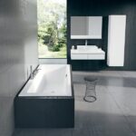 Vaňa FORMY 01 SLIM 170x75 cm, snehobiela