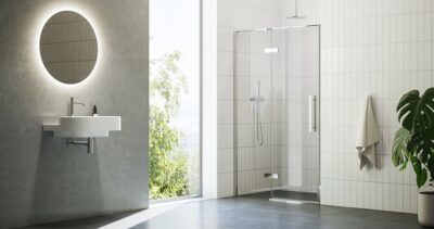 Sprchové dvere RAVAK Cool! COSD2, dvojdielne, 1200x1950 mm, chróm/Transparent, X0VVGCA00Z1
