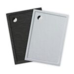 Sprchovacia vanička FLAT STONE 1100×900 mm, akrylát, antracit