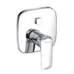 Kludi AMEO podomietková vaňová/sprchová batéria, PUSH, chróm