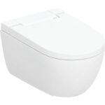 Geberit AquaClean Alba kompletné závesné WC: Keramika WC: biela/KeraTect, Dizajnový kryt: biela