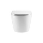 WC závesné kapotované, Smart Flush RIMLESS, 490x360x370, keramické, vr. sedátka, biela, CSS123