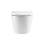 WC závesné kapotované, Smart Flush RIMLESS, 495x360x370, keramické, vr. sedátka, CSS115SN