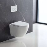WC závesné kapotované, Smart Flush RIMLESS, 495x360x370, keramické, vr. sedátka, CSS115SN