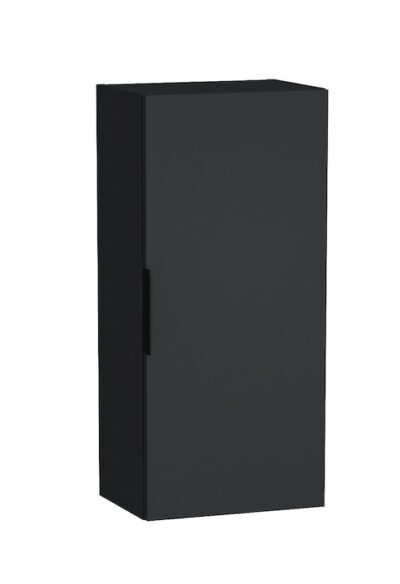 Jika CUBE Stredná skrinka 750 mm, 2 police, 1 dvere Ľ/P, matný antracit