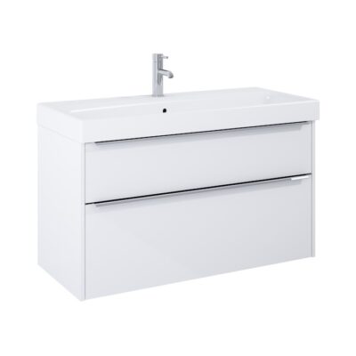 Jika PURE Skrinka s 2 zásuvkami vr.umývadla 1000x440 mm, biela lesklá