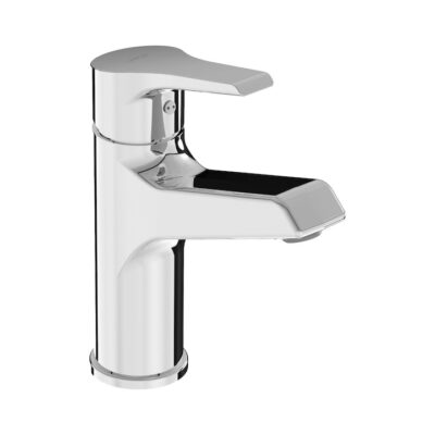 Jika CUBE Umývadlová stojánková batéria bez výpuste, prietok 5 l/min, COLD START, chróm