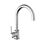 MIO STYLE Drezová páková batéria s otočným ramienkom 193 mm, COLD START, chróm