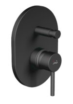 Jika MIO Vaňová podomietková batéria s prepínačom, vr. mosadzného telesa, čierny mat