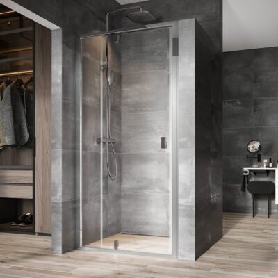 Sprchové dvere Ravak NEXTY NDOP2-100, lesklý chróm/číre sklo