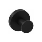 MIO STYLE Háčik na uteráky, čierna matná