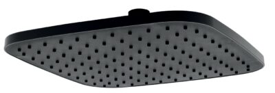 Hlavová sprcha 230x230 mm, čierna matná