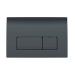 Geberit DELTA 50 Ovládacie tlačidlo pre dvojité splachovanie, čierna