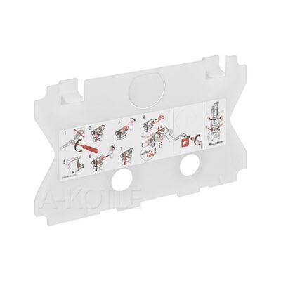 Ochranná doska pre podomietkovú splachovaciu nádržku UP od 1.4.2002