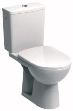 Set NOVA PRO WC misa, Rimfree + splachovacia nádrž + WC sedátko, biela