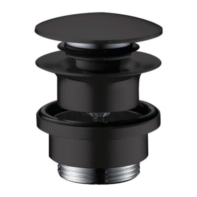 Odtokový ventil push-open, matná čierna