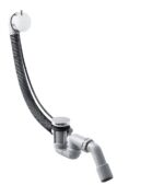 HG Flexaplus S Odtoková a prepadová súprava pre vane, chróm