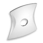 Kryt podomietkového boxu METALIA línia, chróm