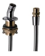 Držiak sprchy na okraj vane s hadinou 2 m, chróm