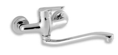 Drezová/umývadlová nástenná batéria Titania Iris New, chróm