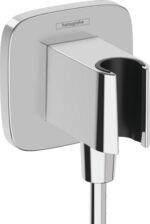 Hansgrohe FixFIit Q Prípojka hadice s držiakom sprchy, chróm