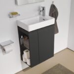Skrinka pod umývadlo s bočnou policou Laufen PRO S 47x27,5x60,5 cm, grafit