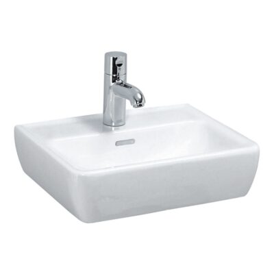 Umývadielko Laufen PRO 45x34x11,5 cm, s otvorom pre batériu, LCC biela