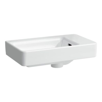 Umývadielko Laufen PRO S 48x28x8,5 cm, bez otvoru pre batériu, LCC biela