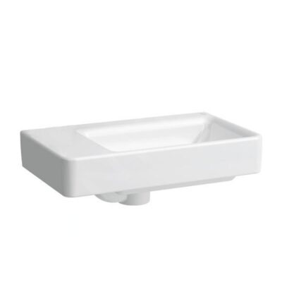 Umývadielko Laufen PRO S 48x28x8,5 cm, bez otvorenu pre batériu, biela