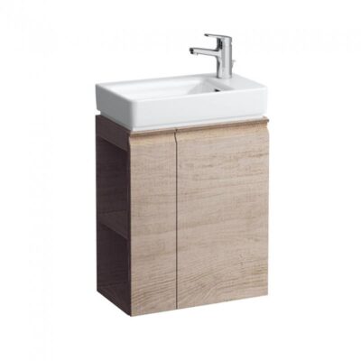 Skrinka pod umývadlo s bočnou policou Laufen PRO S 47x60,5x27,5 cm, dub