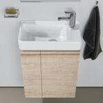 Skrinka pod umývadlo s bočnou policou Laufen PRO S 47x60,5x27,5 cm, dub
