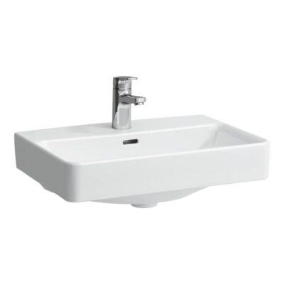 Umývadlo Laufen PRO S 55x38x17,5 cm, s otvorom pre batériu, LCC biela