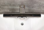 Sušič rúk a automatická vodovodná batéria Jet Dryer AIRTAP guľatá, chróm
