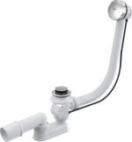 Sifón vaňový automat komplet 570 mm, chróm