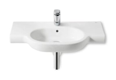 Roca MERIDIAN Umývadlo 85x46 cm, s otvorom pre batériu/s prepadom, biela