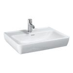 Umývadlo Laufen PRO 550x480 mm, s otvorom pre batériu, LCC biela
