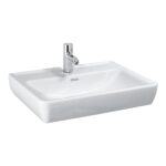 Umývadlo Laufen PRO 650x480 mm, s otvorom pre batériu, biela